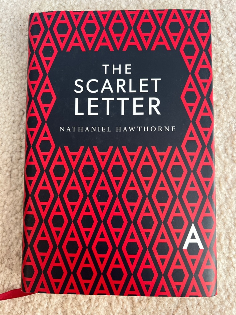 The Scarlet Letter Hardcover Book by Nathaniel Hawthorne